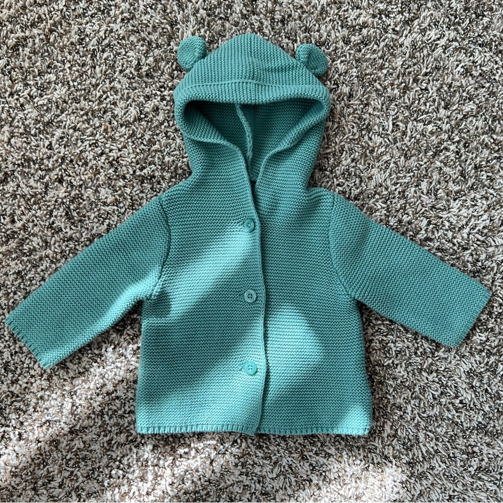 GAP Baby Knit Hoodie cardigan